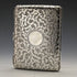1897 British Antique Sterling Silver Card Case Double Door Frederick Marson